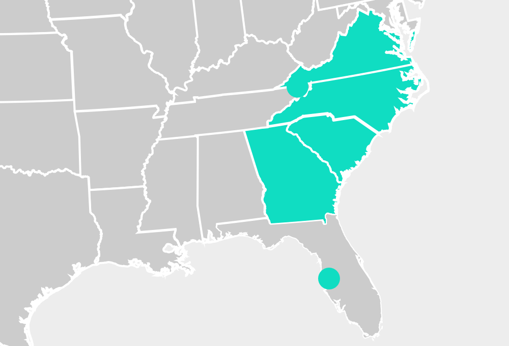 Liz Orsi territory map